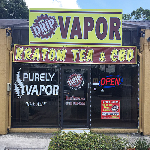 DRIP Waters Vapor, Kratom Tea & CBD DRIP Waters Vapor, Kratom Tea & CBD